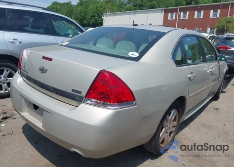 2011 Chevrolet Impala Lt из США, поврежденный, VIN 2G1WB5EK9B1199299